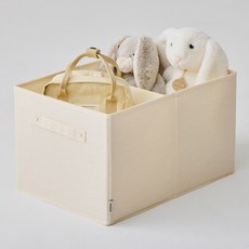 HANSSEM Samkids 衣櫃生活收納箱 分隔收納盒, 象牙白, 1個