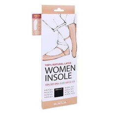 DREAM HEART 女性用天然乳膠薄型鞋墊