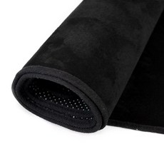 House of Seoha 人造麂皮花牌遊戲墊 特大款, 黑色