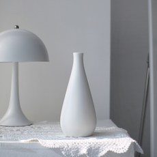 Haru Gonggan 造型陶瓷花瓶 A款 白色, 白色 A款