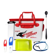 FIRE BIRD 電飯煲+2個夾子+鍋鏟+EVA海袋+魚餌籃+多用彈簧銼+鍋鏟架隨機發貨, 白色（電飯煲）