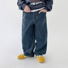 BerryCloset 男童 Z Track 牛仔褲 兒童 青少年 幼兒 上學穿搭 牛仔褲