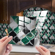 Natedi 浴室磁磚貼紙 25入, 9