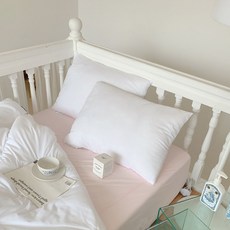 Andraline柔軟雲朵棉枕頭, 白色