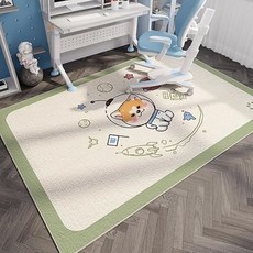 AFAMIC 艾法 兒童房電腦椅地板防刮地墊 水晶絨印花地毯