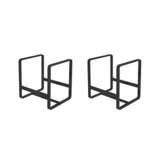 Booth Market廚房工具收納 2個, 黑色的