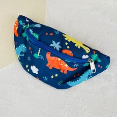 BEASOL 孩童恐龍圖案側背腰包