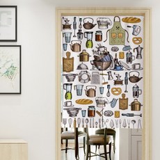 Pairing 北歐風廚房裝飾隔間門簾, 3611