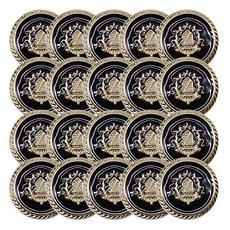 蒙奇注塑金屬寶石鈕扣 18mm, 20個, 黑金色