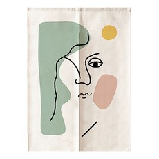 I Love Home 藝術圖繪門簾, 款式 12