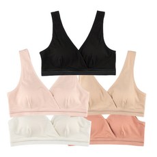 MOMBA 莫代爾V型哺乳內衣組 5色入