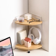 SOHEIM 轉角書桌整理架, 白色, 2層