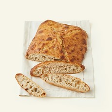 브로드카세 72시간 발효 저당 호밀 사워도우 슬랩, 670g, 1개입, 1개