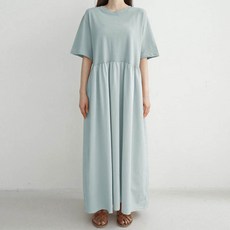 보리맘 맘마 루즈핏 롱 원피스 임부복 La533