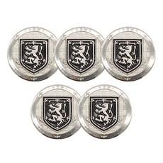 금속 고급 포인트 정장 단추 방패시전 21mm, 니켈블랙, 5개