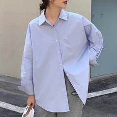 Paradiso 女款時尚簡約日常舒適極簡版型襯衫