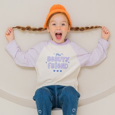 Lalaamang 女童 Friends 拉格蘭 T恤