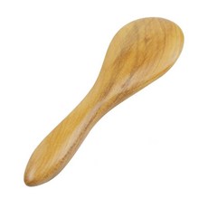 Rihel 指壓按摩刮痧板 橢圓 15cm, 1個, 棕色