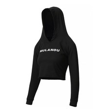 Market A女款Murano文字運動連帽T