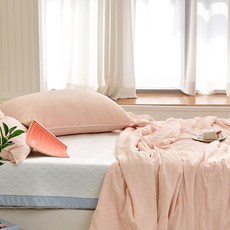 바자르 워싱 지지미 리플자카드 베개커버