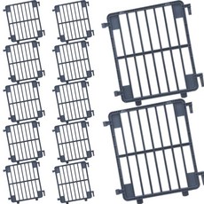 Nature Lines 優質寵物圍欄, 12個, 灰色