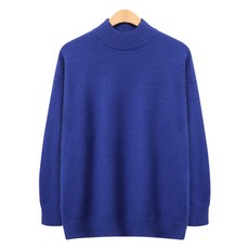 레이먼 남성용 힐미 반 하프넥 데일리 니트