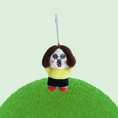 빵빵이의일상 옥지 냉장고 자석 인형, 10cm, 혼합색상, 1개