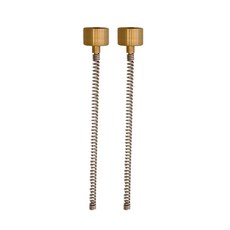 더플래 먹이통 부품 스프링 32cm 2p + 소켓 알루미늄 2p 세트, 골드, 1개