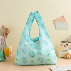 버터 사각사각 폴짝 레이니 마켓백 스탠다드 40 x 65 x 15 cm, 그린, 1개