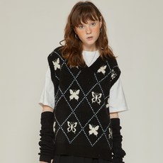 LUVISTRUE DT蝴蝶針織背心