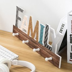 字母拼貼掛衣架, 家庭, 1個