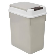 Monoble 一鍵式垃圾桶 20L, 米色