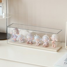 순잠 블라인드박스 수납 전시 디스플레이 수납함 대형, 크림옐로우