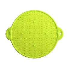Lissi商店 矽膠防油濺煎鍋蓋 綠色, 32 x 28 厘米, 1個