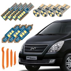 CARTEM 車用 Luna LED 室內燈 + 拆卸工具 全套, 1套, 現代 Grand Starex 一般型 2012年~2017年