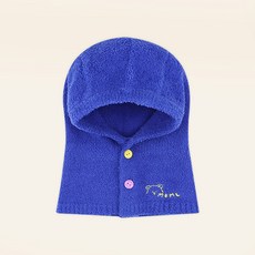 mollimelli 兒童保暖毛圈針織巴拉克拉法帽