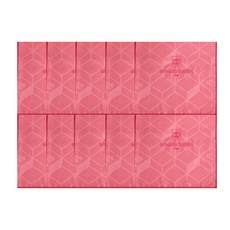 Songwol 松月 Arnaldo Bassini超細纖維運動毛巾 50g, 粉色的, 10個