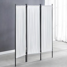 Interior Partition 三段移動式屏風, 白色 + 黑色