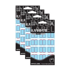 Petit 保護膜標籤 20-F103, 紅色, 4個