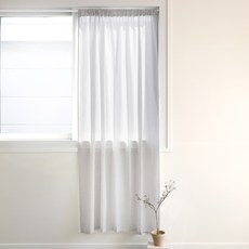 까사베르데 로웰 스트라이프 봉집형 가리개 커튼 일반형 작은창