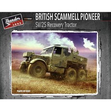 Thunder 1/35 BRITISH SCAMMELL PIONEER SV / 2S Recovery Tractor塑膠模型卡車 TD-35201, 1個