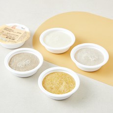 짱죽 냉장 초기 7개월 부터 오트밀바나나 묽은죽 140g + 한우양송이 묽은죽 140g + 닭가슴살양배추 묽은죽 140g + 한우모듬호박 묽은죽 140g 이유식 A세트, 1세트 1세트