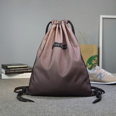 Lalapiel 漸層束口後背包, 粉紅色