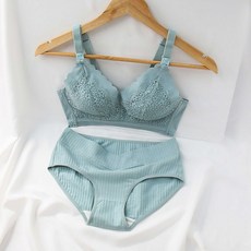 WBB 碎花大尺碼純棉哺乳內衣+內褲 WBI979