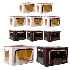 收納箱組 100L, 混色, 1組