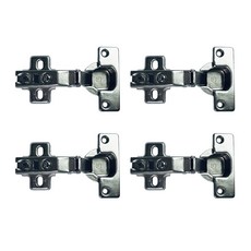 LIVINGiF 不鏽鋼緩衝鉸鏈 110度 18mm, 4入