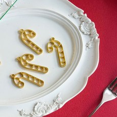 BEST PACK 聖誕節禮物包裝金屬鈴鐺掛飾, 糖果, 10個