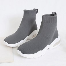 블루맥스 여성용 피칸 에어 키높이 스판삭스 스니커즈