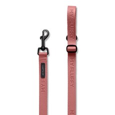 MYFLUFFY 長度可調寵物牽繩, 深粉色