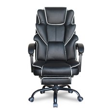 체어포커스 뉴에포나 침대형 리클라이너 게이밍 의자, 블랙